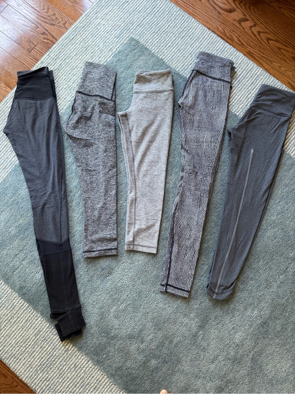 lululemon athletica Women’s Assorted Gray & Black Leggings Pack - BUNDLE DEAL